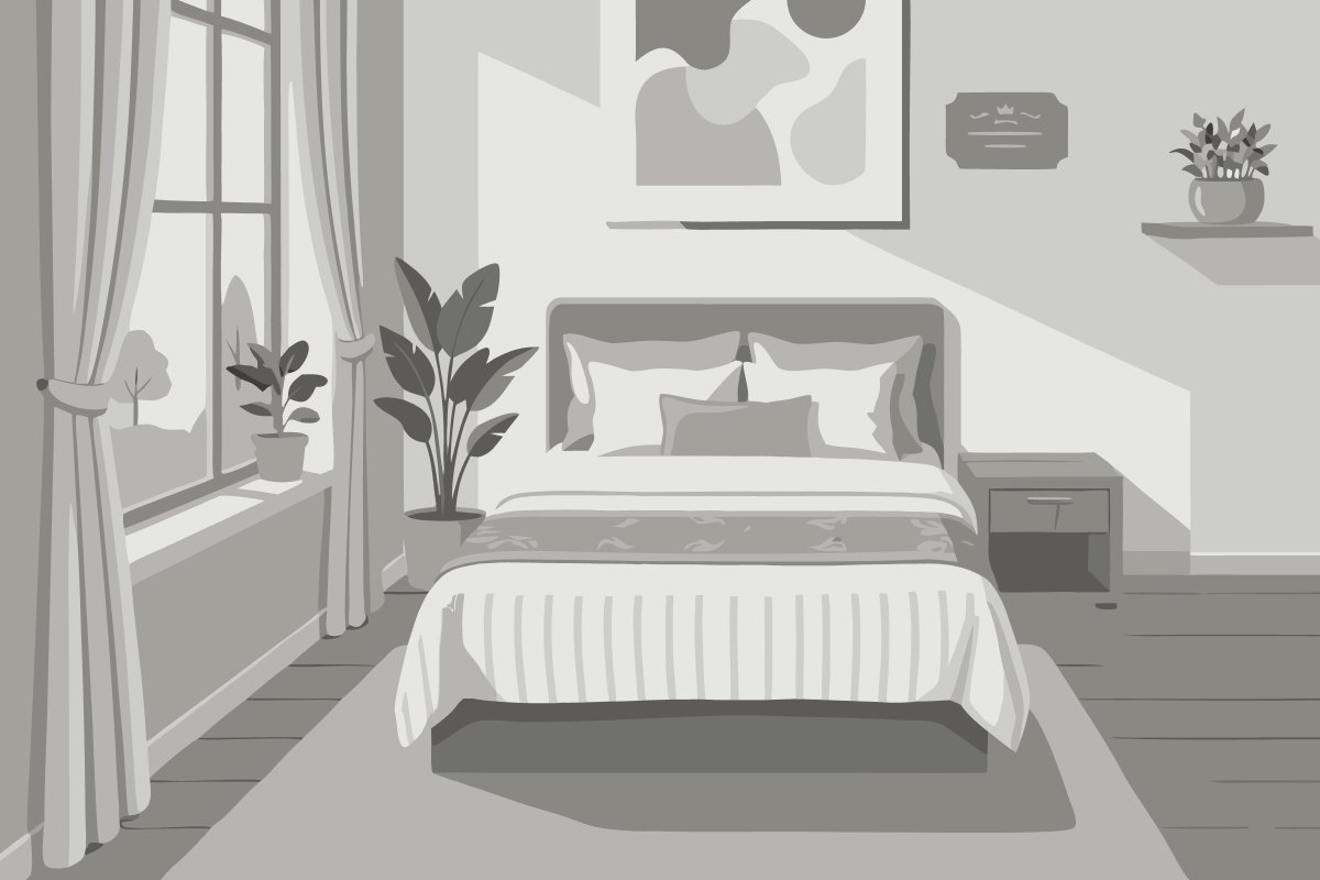 Appartamento con 1 Camera da Letto, Balcone e Vista Mare